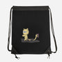 Mummy Cat-none drawstring bag-IdeasConPatatas