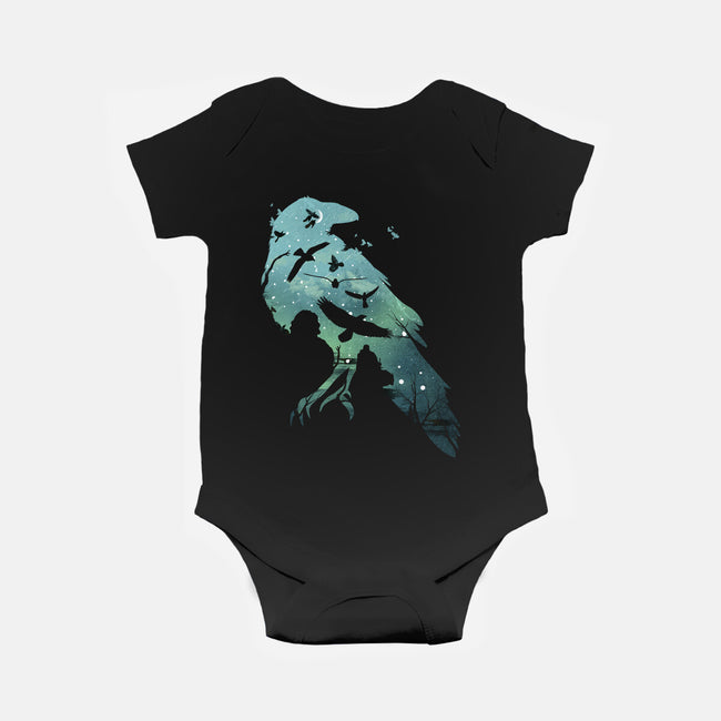 Murder of Crows-baby basic onesie-dandingeroz