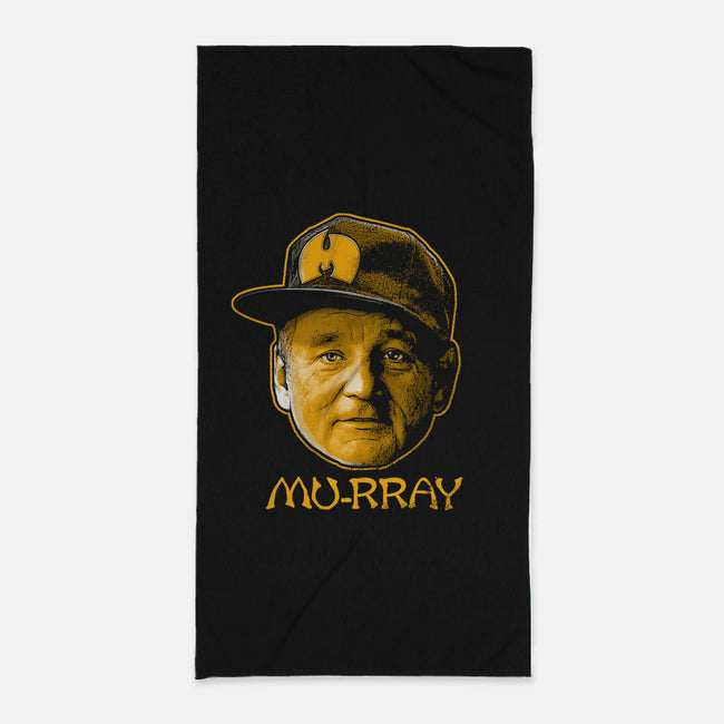 Mu-rray-none beach towel-Captain Ribman