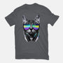 Music Lover Cat-mens heavyweight tee-clingcling