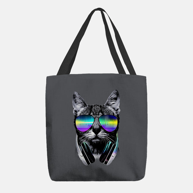 Music Lover Cat-none basic tote-clingcling