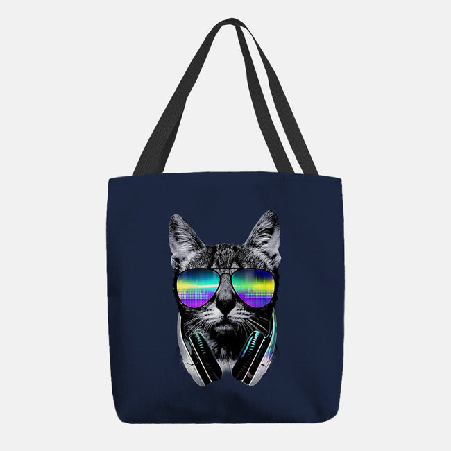 Music Lover Cat-none basic tote-clingcling