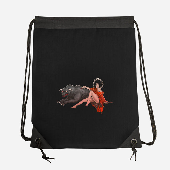 Must Love Dogs-none drawstring bag-cyclonaut