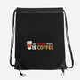 My Blood Type-none drawstring bag-Fishbiscuit