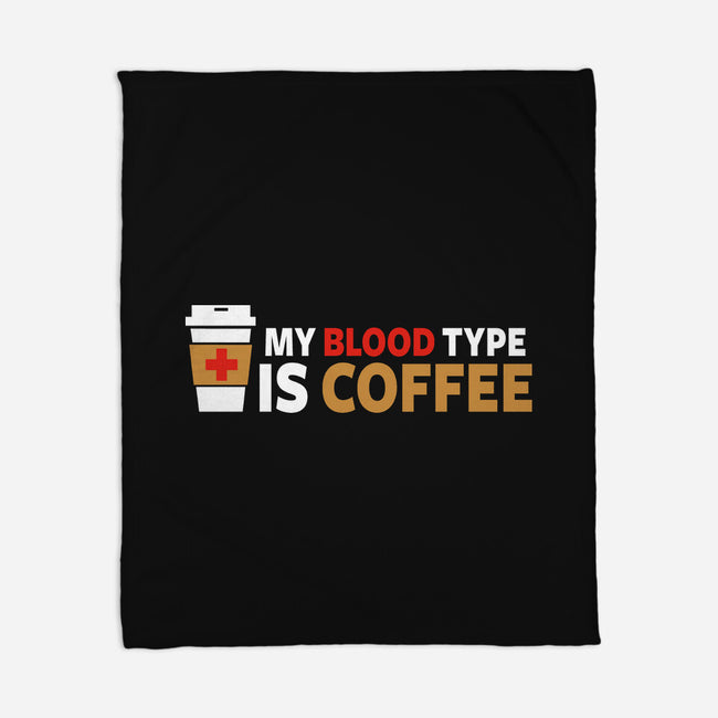 My Blood Type-none fleece blanket-Fishbiscuit