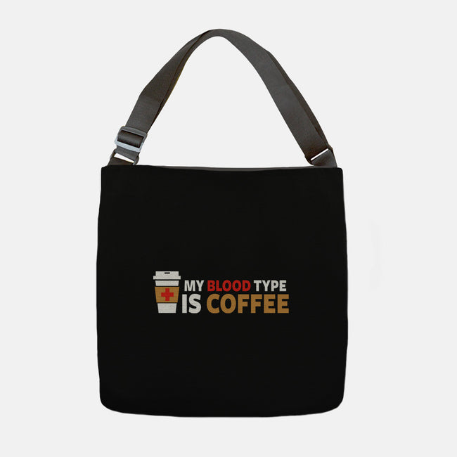 My Blood Type-none adjustable tote-Fishbiscuit