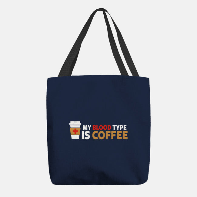 My Blood Type-none basic tote-Fishbiscuit