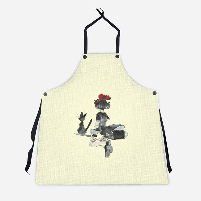 My Favorite Witch-unisex kitchen apron-alliebirdseed