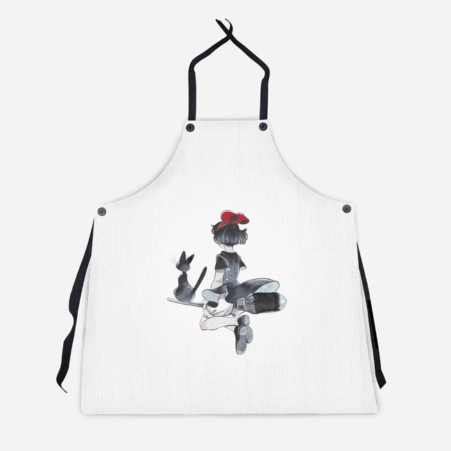 My Favorite Witch-unisex kitchen apron-alliebirdseed