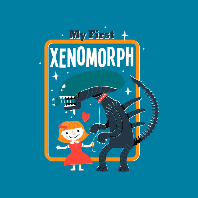 My First Xenomorph-unisex kitchen apron-DinoMike