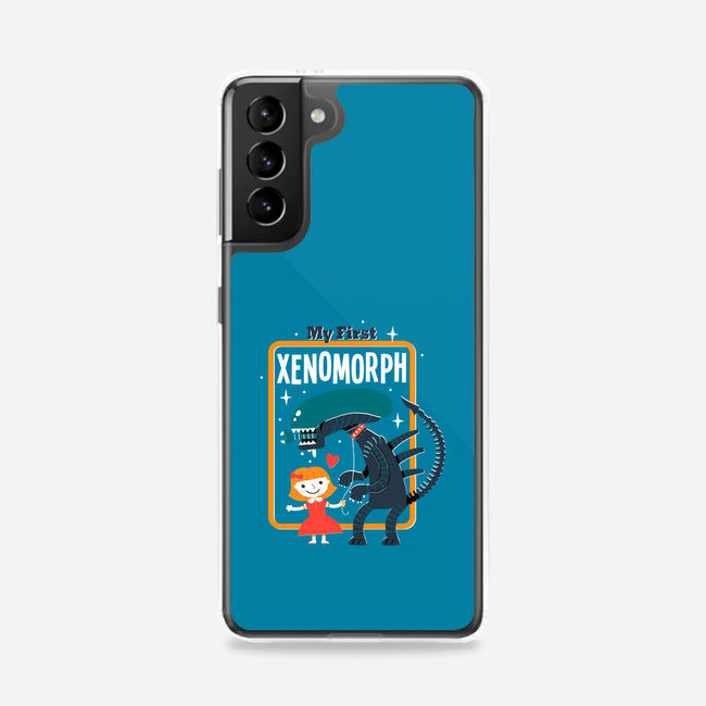 My First Xenomorph-samsung snap phone case-DinoMike