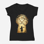 My Kingdom-womens v-neck tee-Donnie