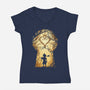 My Kingdom-womens v-neck tee-Donnie
