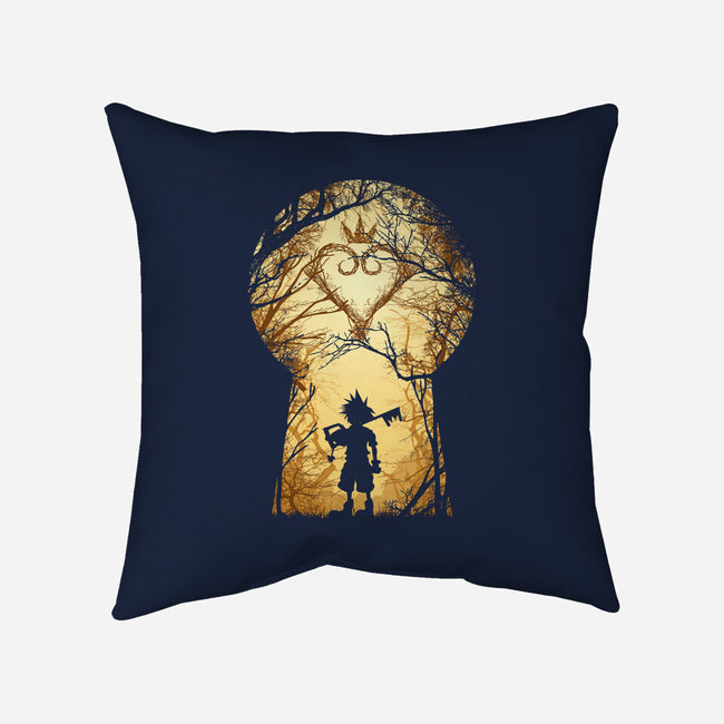 My Kingdom-none removable cover w insert throw pillow-Donnie