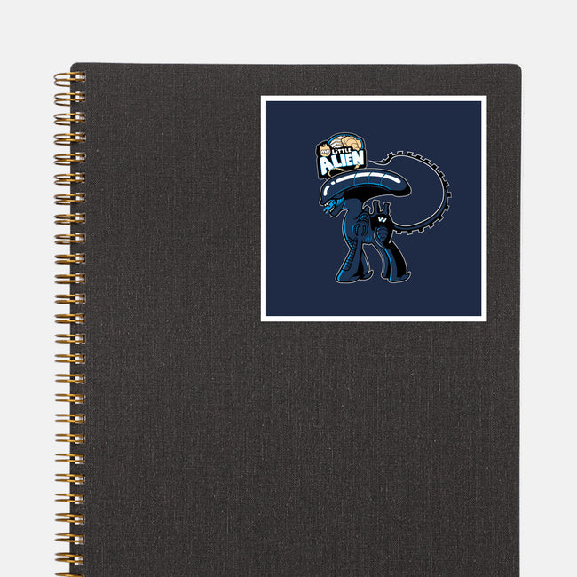 My Little Alien-none glossy sticker-Ratigan