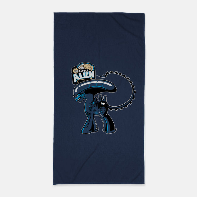 My Little Alien-none beach towel-Ratigan