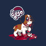 My Little Cujo-none removable cover w insert throw pillow-Nemons