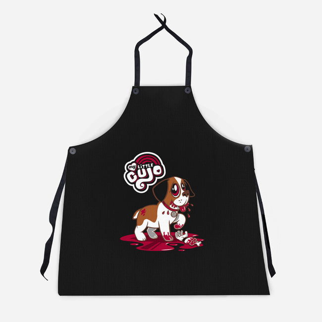 My Little Cujo-unisex kitchen apron-Nemons