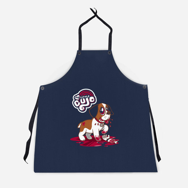 My Little Cujo-unisex kitchen apron-Nemons