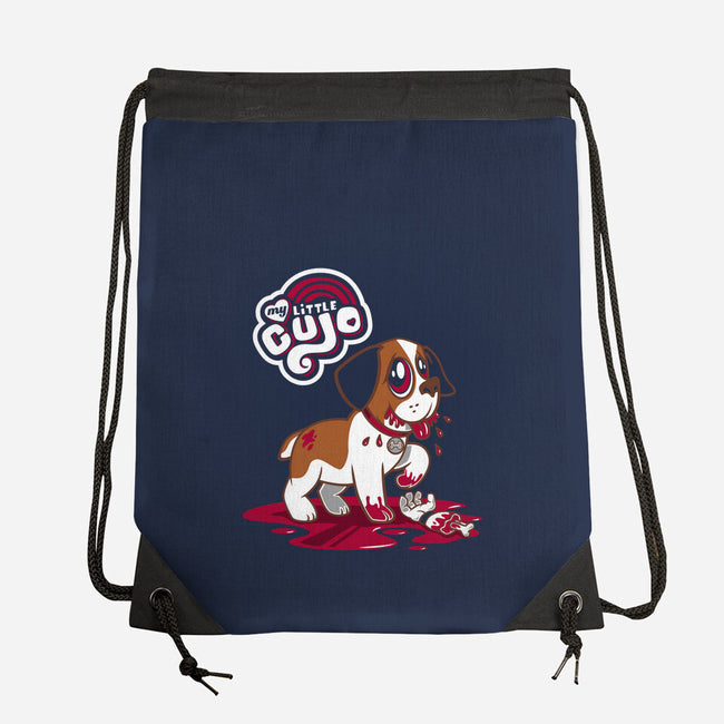 My Little Cujo-none drawstring bag-Nemons