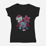My Little Demo-Dog-womens v-neck tee-Nemons