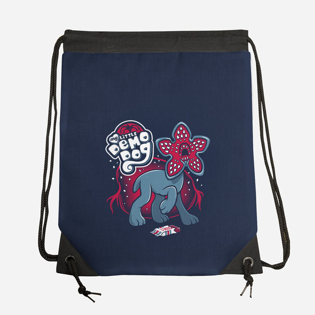 My Little Demo-Dog-none drawstring bag-Nemons