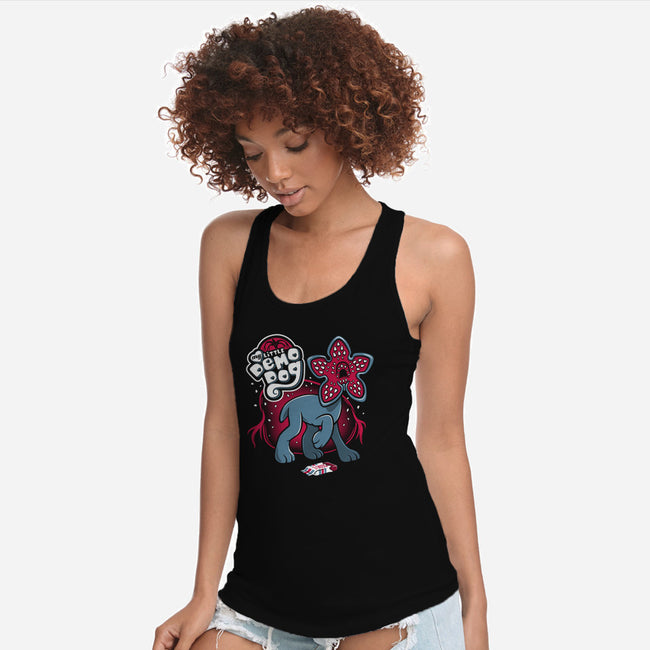 My Little Demo-Dog-womens racerback tank-Nemons