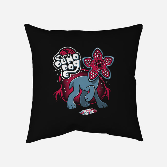 My Little Demo-Dog-none removable cover w insert throw pillow-Nemons