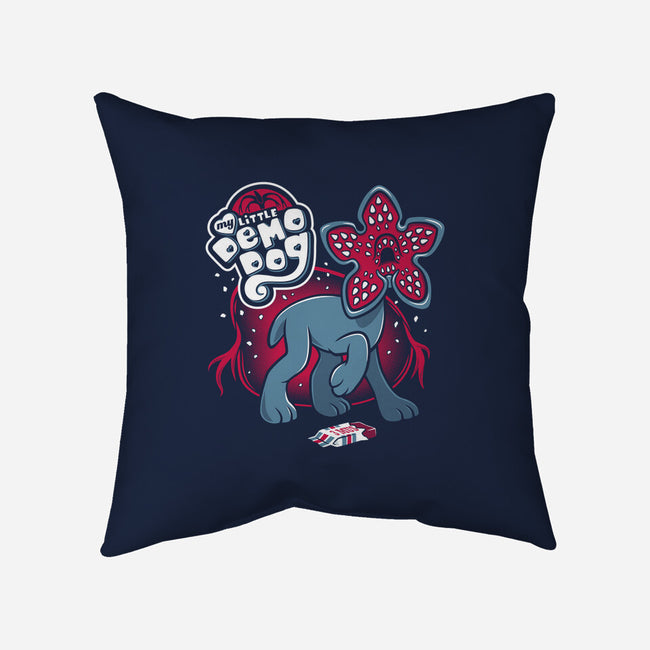 My Little Demo-Dog-none removable cover w insert throw pillow-Nemons