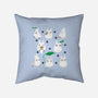 My Little Neighbors-none non-removable cover w insert throw pillow-thekfish