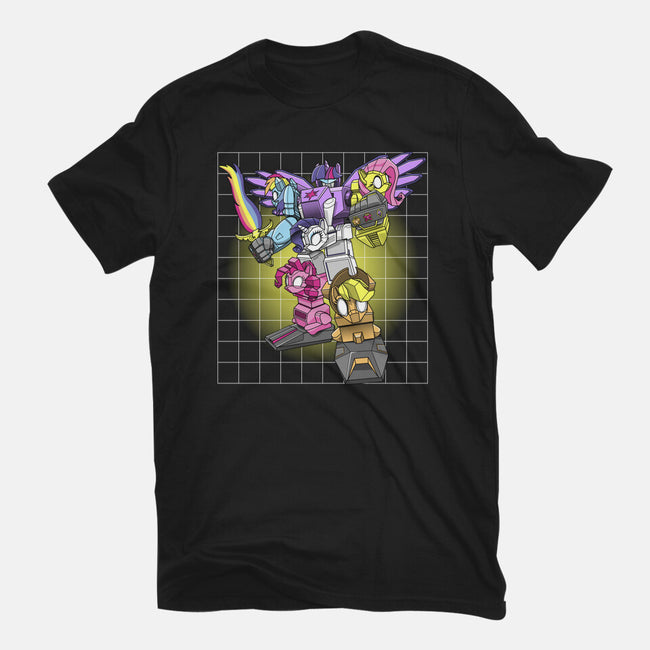 My Little Ponytron-unisex basic tee-boltfromtheblue