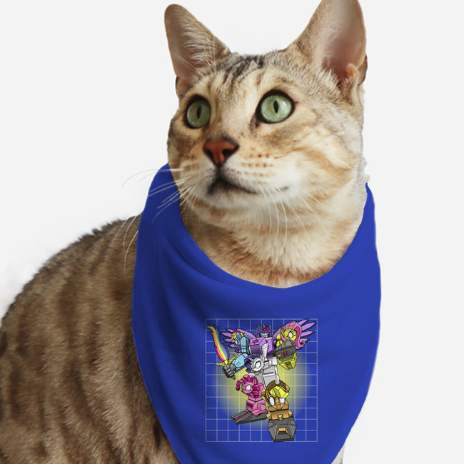 My Little Ponytron-cat bandana pet collar-boltfromtheblue