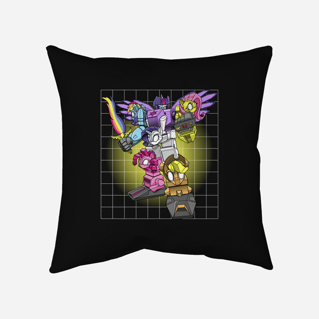 My Little Ponytron-none removable cover w insert throw pillow-boltfromtheblue