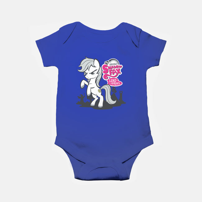 My Little Shadowfax-baby basic onesie-Italiux