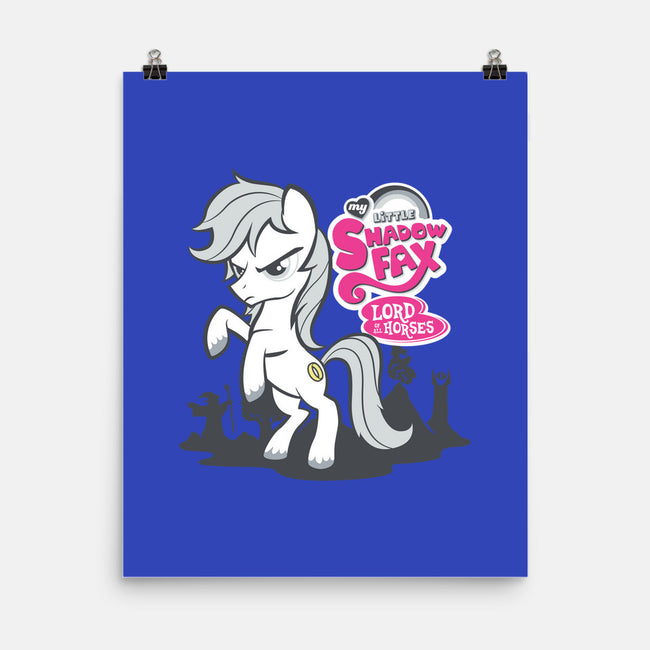 My Little Shadowfax-none matte poster-Italiux