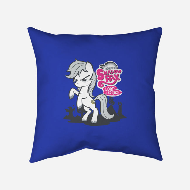 My Little Shadowfax-none removable cover w insert throw pillow-Italiux