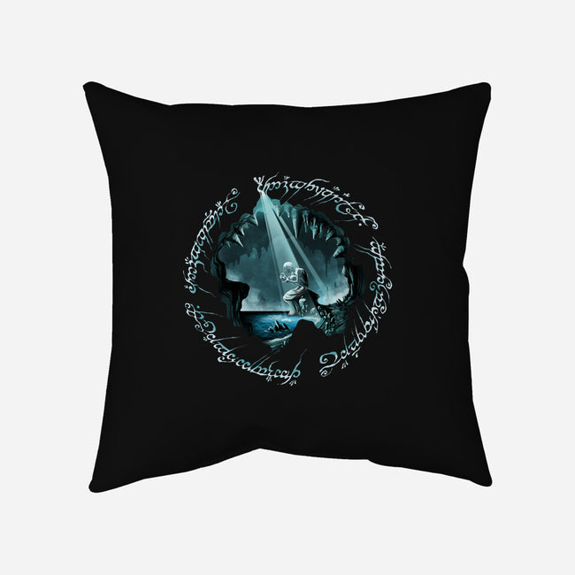 My Little Treasure-none non-removable cover w insert throw pillow-alemaglia