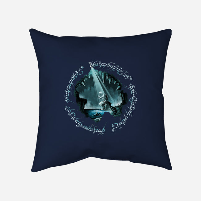 My Little Treasure-none removable cover throw pillow-alemaglia