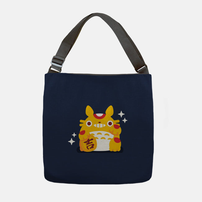 My Neighbor Maneki-Neko-none adjustable tote-daria rhodes