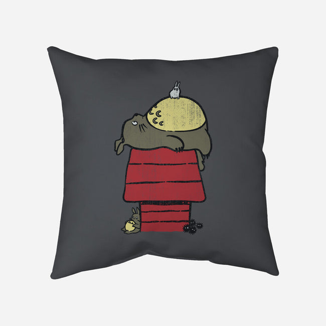 My Neighbor Peanut-none removable cover w insert throw pillow-Azafran