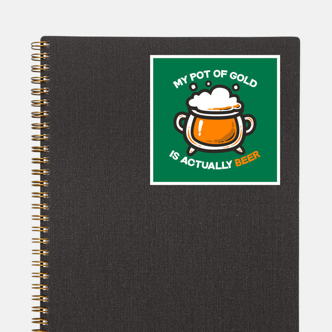 My Pot of Gold Beer-none glossy sticker-goliath72
