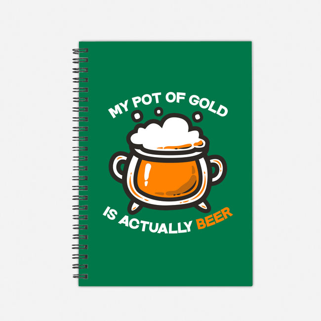 My Pot of Gold Beer-none dot grid notebook-goliath72