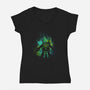 My Protector-womens v-neck tee-Donnie