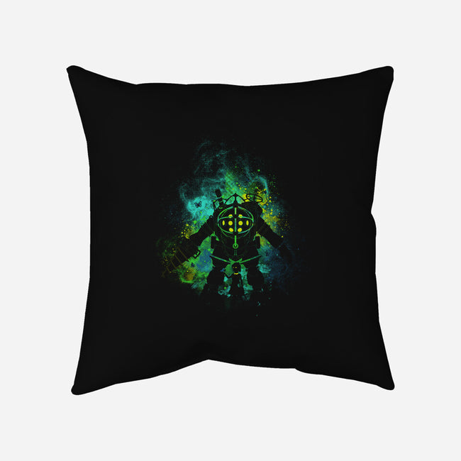 My Protector-none removable cover w insert throw pillow-Donnie