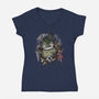 My Rapture Neighbor-womens v-neck tee-angdzu