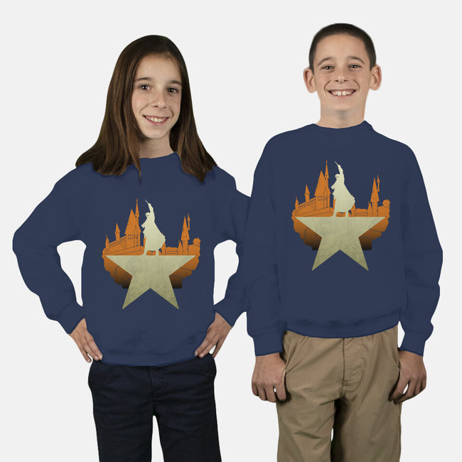 My Wand!-youth crew neck sweatshirt-nayawei