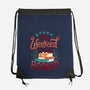 My Weekend is Booked-none drawstring bag-risarodil