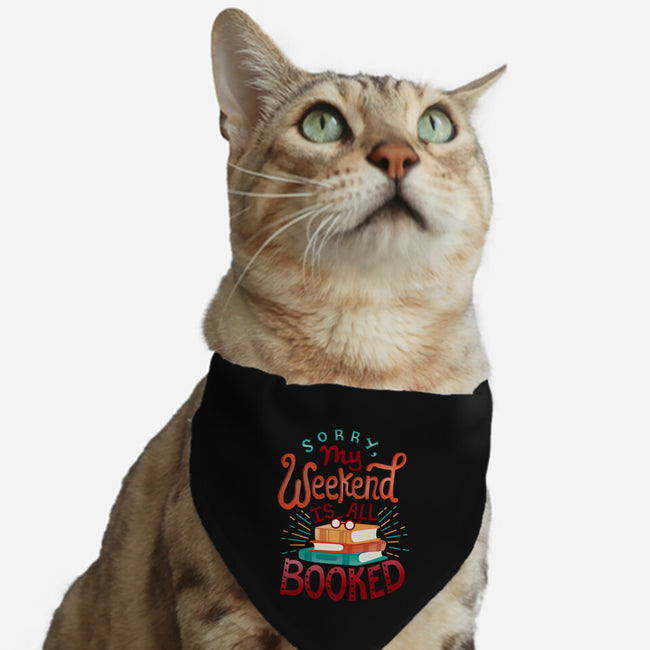My Weekend is Booked-cat adjustable pet collar-risarodil