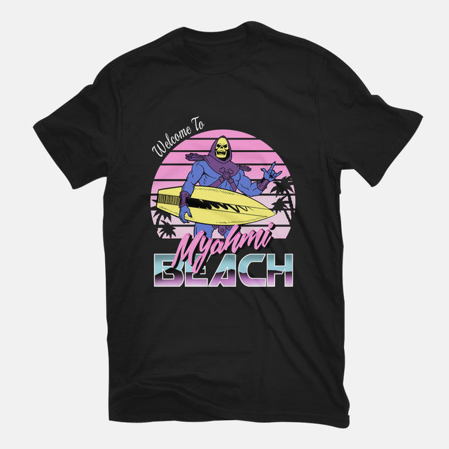 Myahmi Beach-mens heavyweight tee-Immortalized