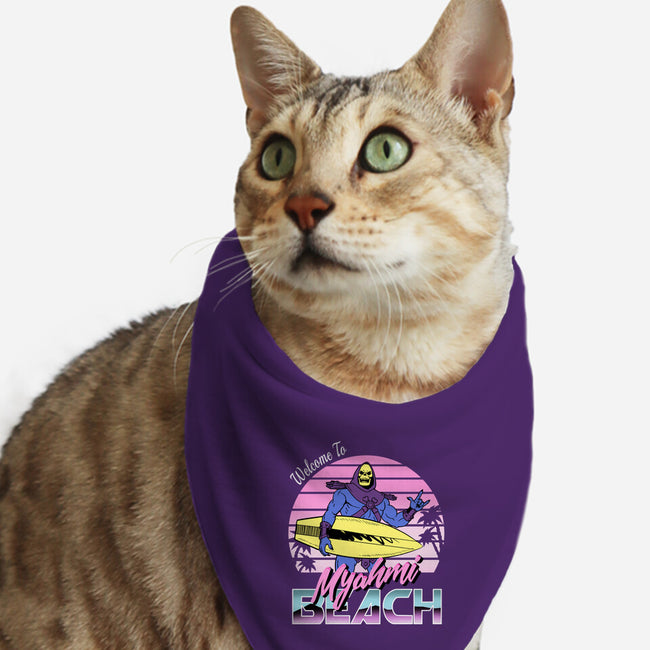 Myahmi Beach-cat bandana pet collar-Immortalized